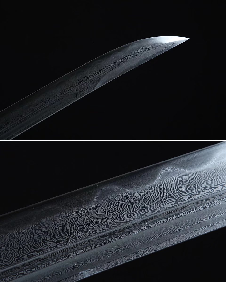 青龙宝刀（仿古银金属鞘） - 火龙灭-龙泉市西风刀剑厂